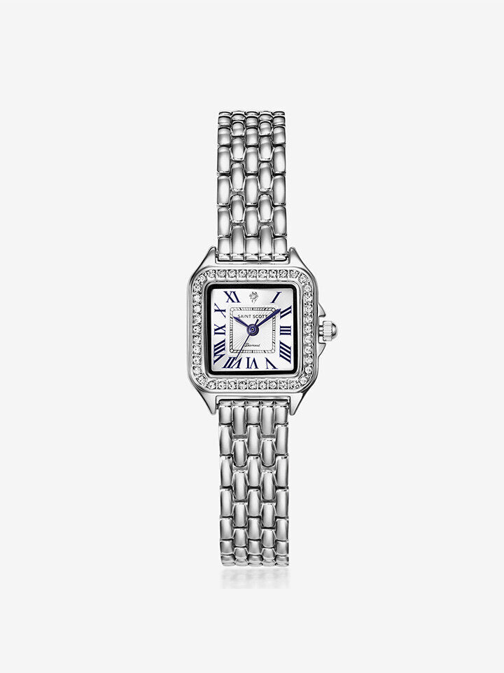 Saint Scott Blan Dimitry Diamond Watch Silver ST1103-SSS