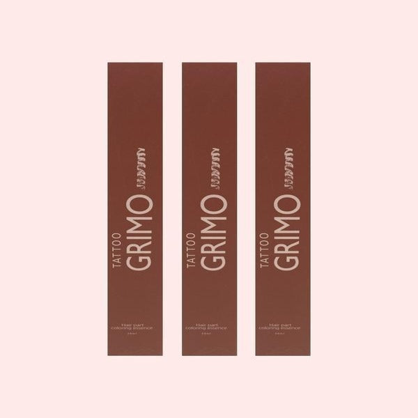 KTR Shopping [Tattoo Grimo] Coloring Essence 20ml (Dark Brown) 3-pack -AO-