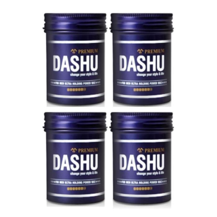 DASHU FOR MEN PREMIUM ULTRA HOLDING POWER WAX 100g 4-pack (49522453)