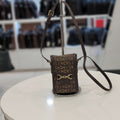 Moncroce Jagged Gold Decoration Mini Crossbody Bag AWH2023BP