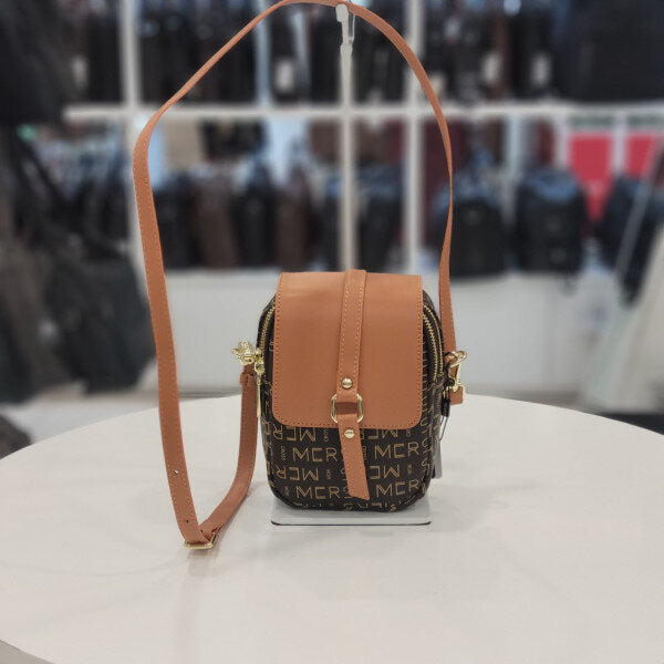 Moncroce Jacquard Mini Crossbody Bag AWH2024-BRBP