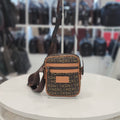 Moncroce Jacquard Logo Mini Crossbody Bag AWH2025-BRBP