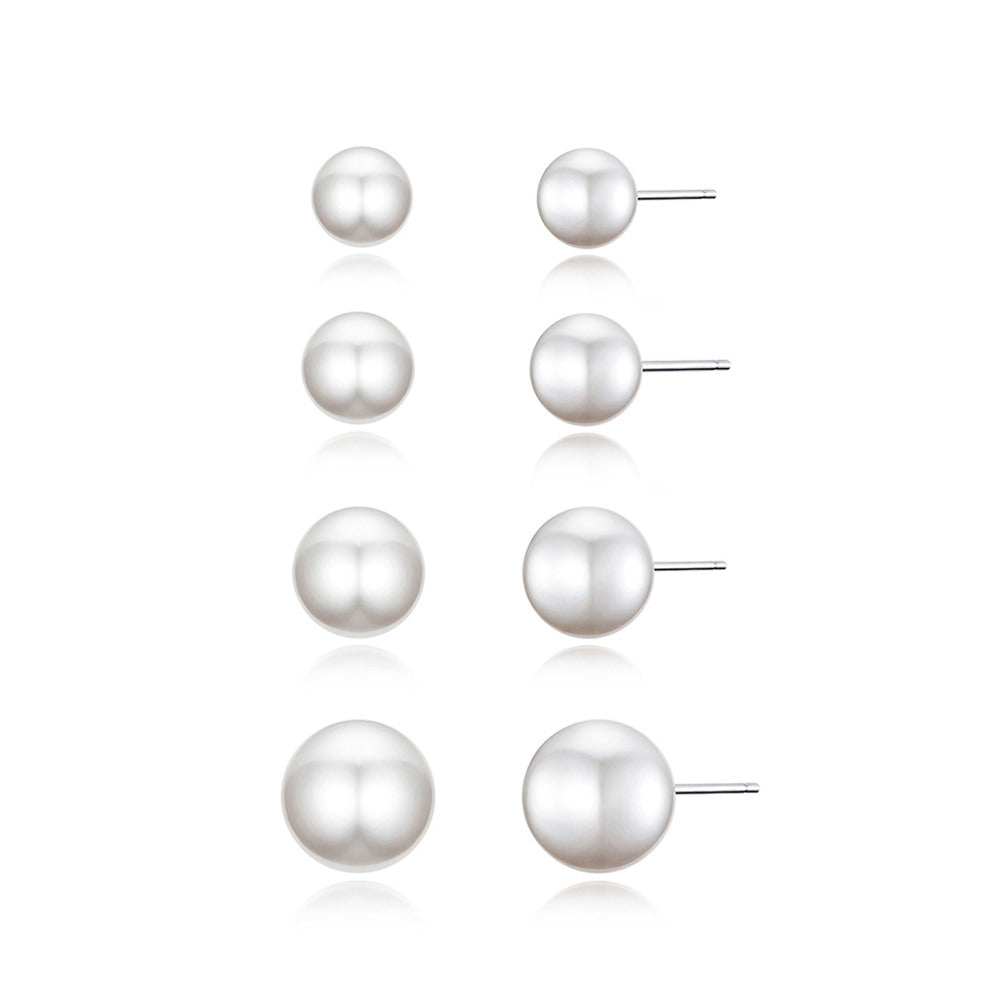Tandi Silver 925 Swarovski Pearl Earrings TDE305 4 options choose one