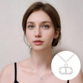TANDY Signature Zirconia Pendant Necklace TDN609 Silver 925