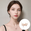 TANDY Tandy sterling 925 signature zirconia ribbon necklace TDN610 Choose 1 out of 2