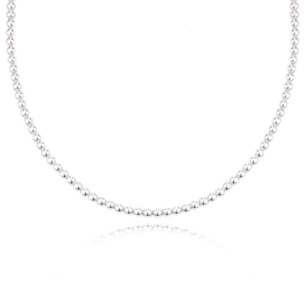Tandi Silver 925 Swarovski Pearl 4mm necklace TDN611