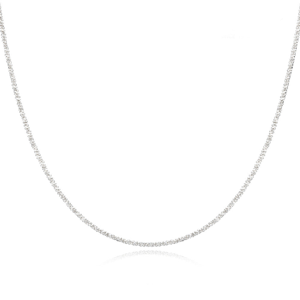 TANDY women's margarita snowcut silver925 chain necklace TDN615