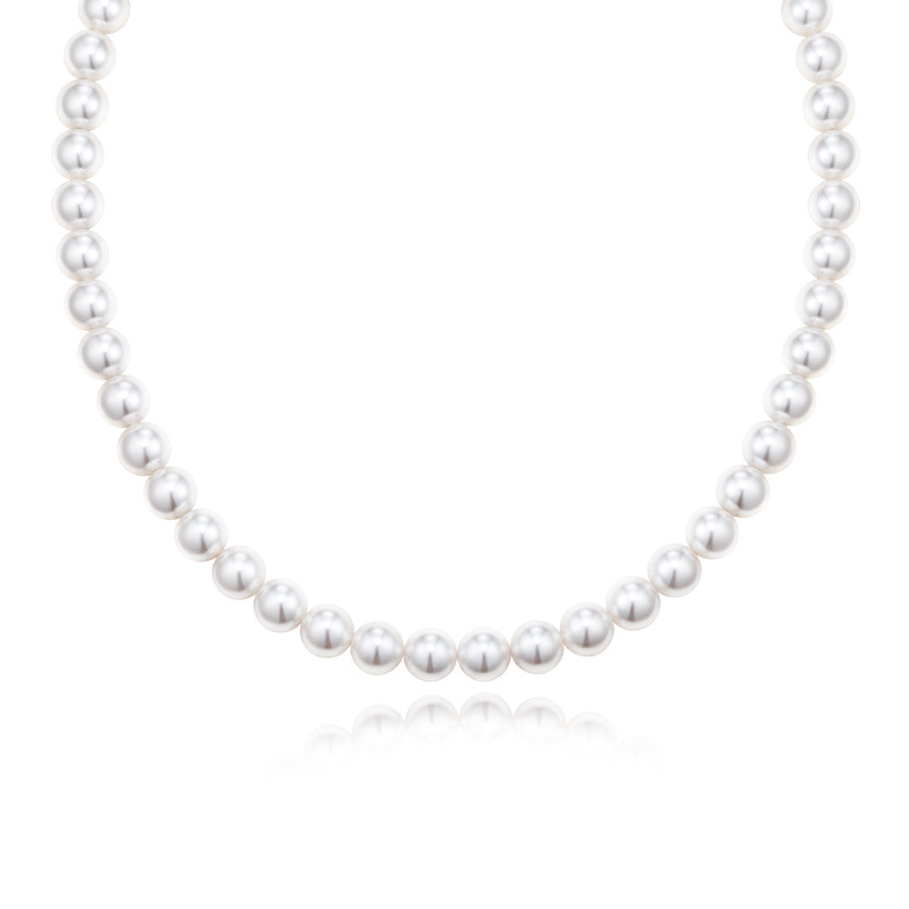 Tandi Silver 925 Swarovski pearls (8mm) necklace TDN617