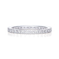 Tandi Silver 925 Zirconia Tennis Ring Slim Ring TDR204